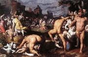 CORNELIS VAN HAARLEM Massacre of the Innocents sdf oil painting on canvas